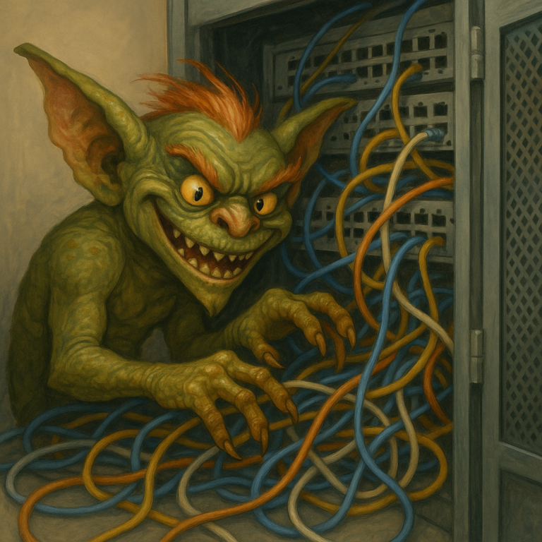 Gremlin degli armadi di rete
